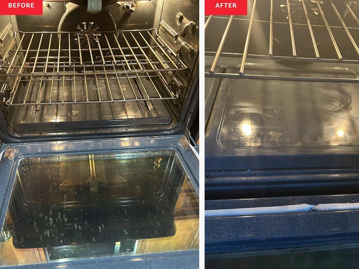 Забудьте о химикатах: как нашатырный спирт оживит вашу духовку за 2 минуты - image 1