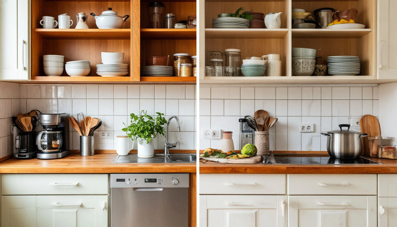 Co říká o vašem vztahu k penězům způsob, jakým organizujete své kuchyňské skříňky každé jaro