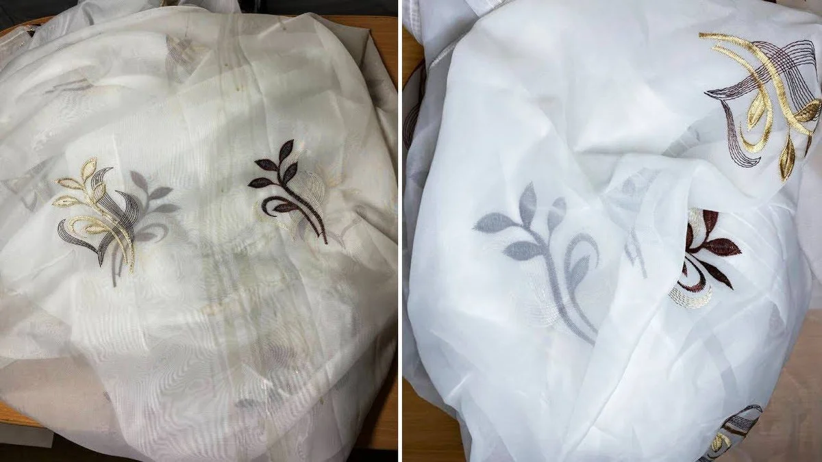 Stop šedivění: Tento roztok vrátí záclonám bělost za hodinu. Dělají to i profesionálové