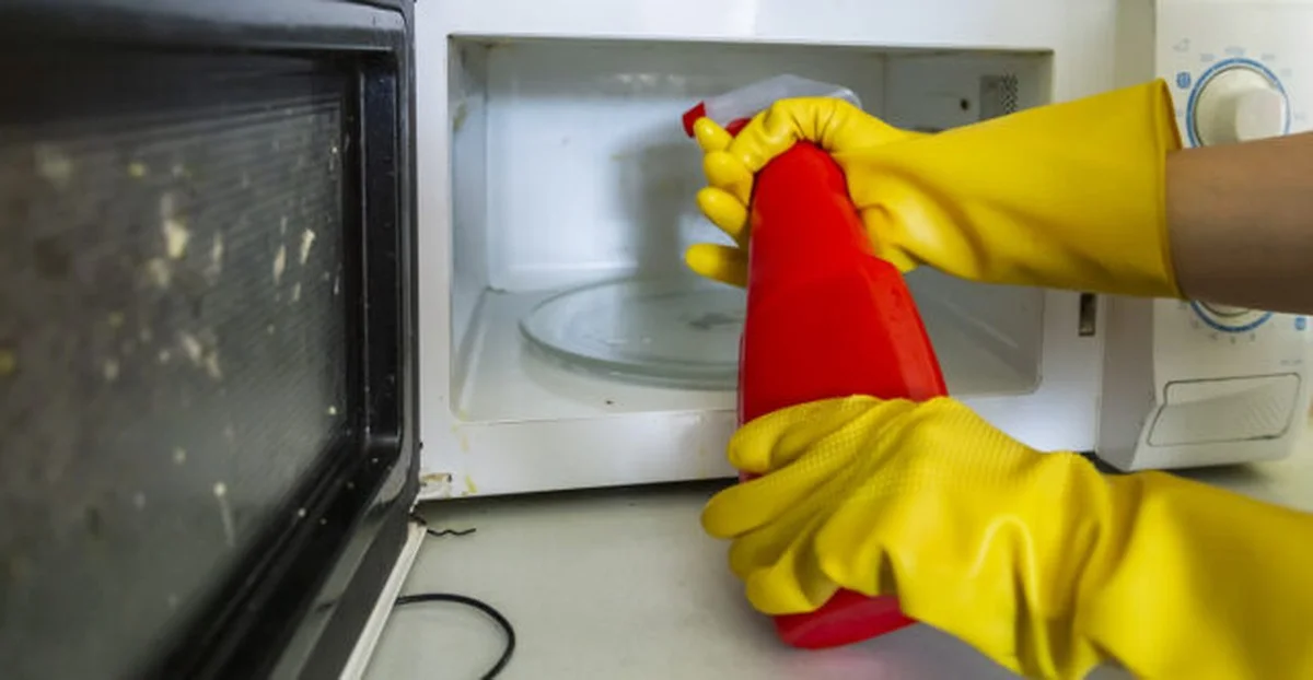 Babička prozradila: Mastnotu z mikrovlnky odstraníte za 5 minut s jedním trikem - image 1