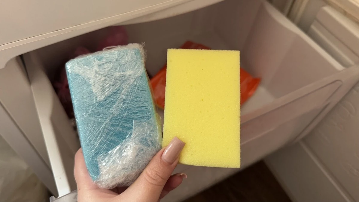 Замороженная губка в пленке: секрет, за который люди платят деньги