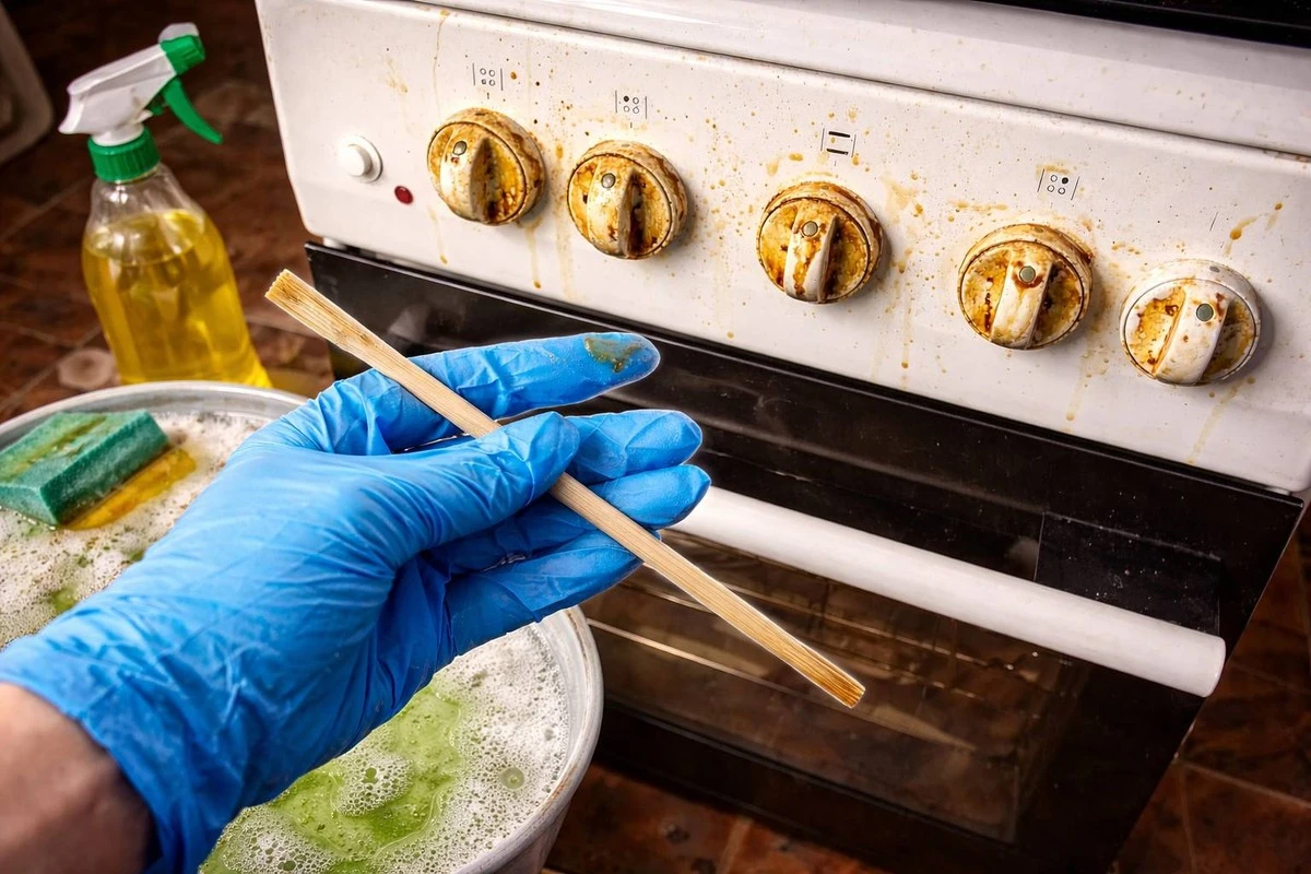 Skryté triky babiček: Jak vyčistit zašlé otočné knoflíky sporáku bez chemie