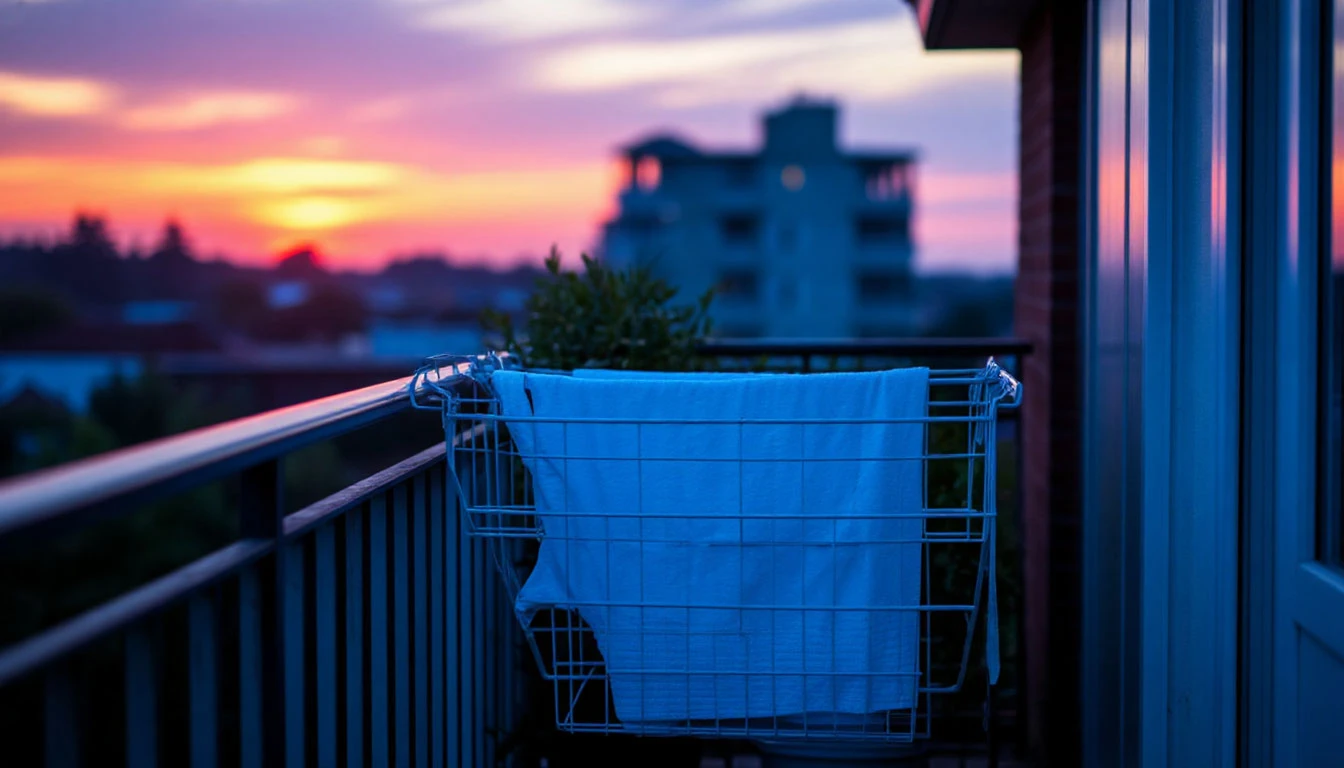 Věda vysvětluje: proč nikdy nefunguje sušení prádla na balkóně v dubnu po 18. hodině