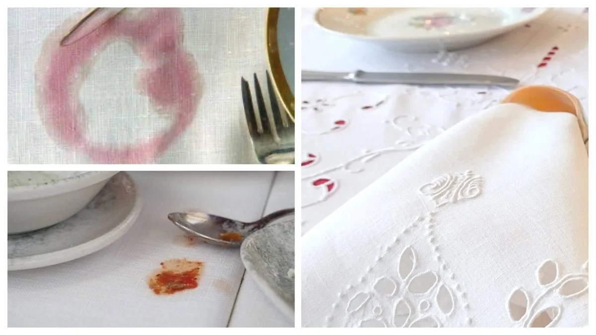 Proč se zkušené hospodyňky spoléhají na peroxid a jedlou sodu, když červené víno zaschne na svatebním ubrusu