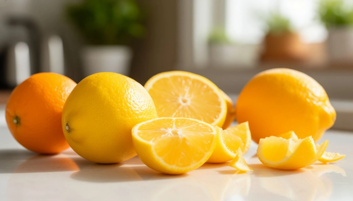 6 překvapivých způsobů, jak využít citrusové slupky místo chemických čisticích přípravků