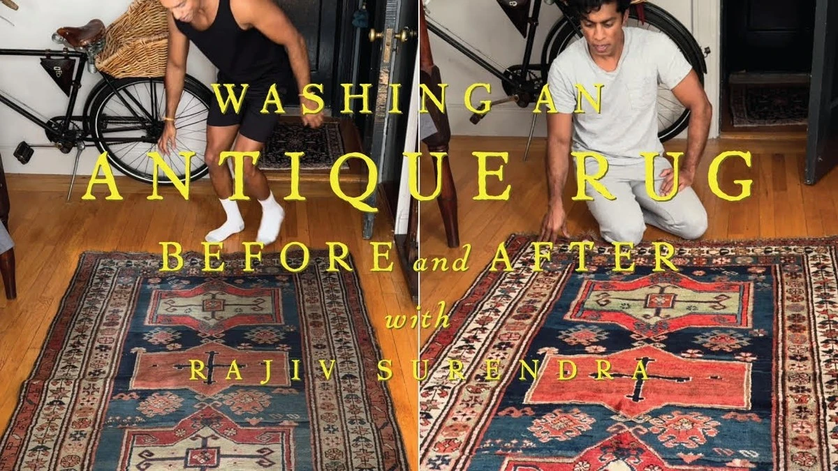 Jak oživit starý koberec před Velikonocemi: od 