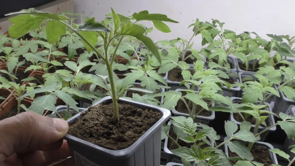 Jedna lžíce rybí moučky před výsadbou: Proč má rajče silné stéblo?