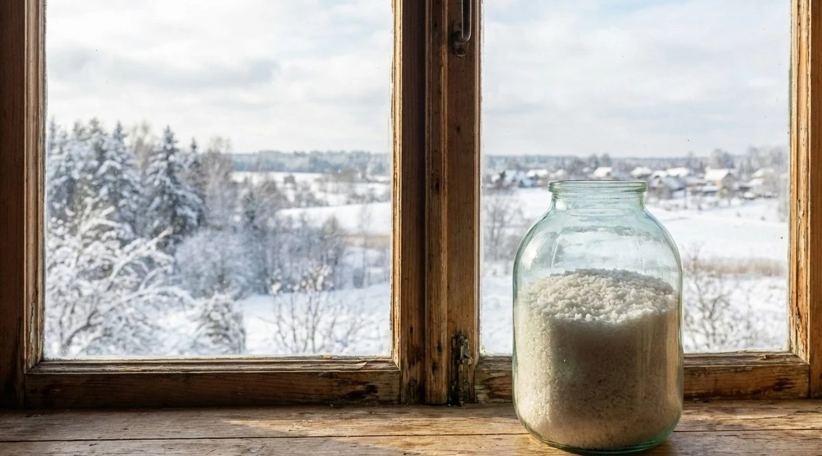 Jak odstranit kondenzát z oken za 2 noci pomocí soli