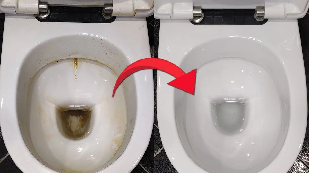 Proč se v koupelně přestat dřít s drhnutím: Stačí smíchat dvě věci a žluté skvrny zmizí za 5 minut