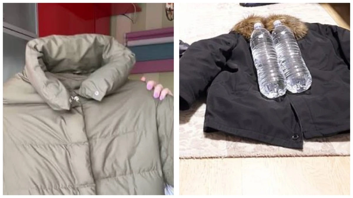Jak rychle usušit péřovou bundu v zimě: trik s lahvemi vás nadchne