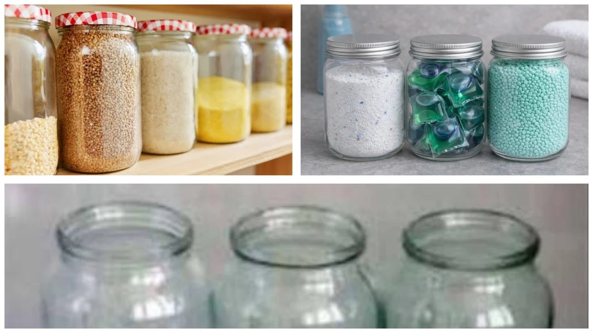 4 chytré způsoby, jak skleněné zavařovací sklenice promění vaši kuchyni v oázu klidu