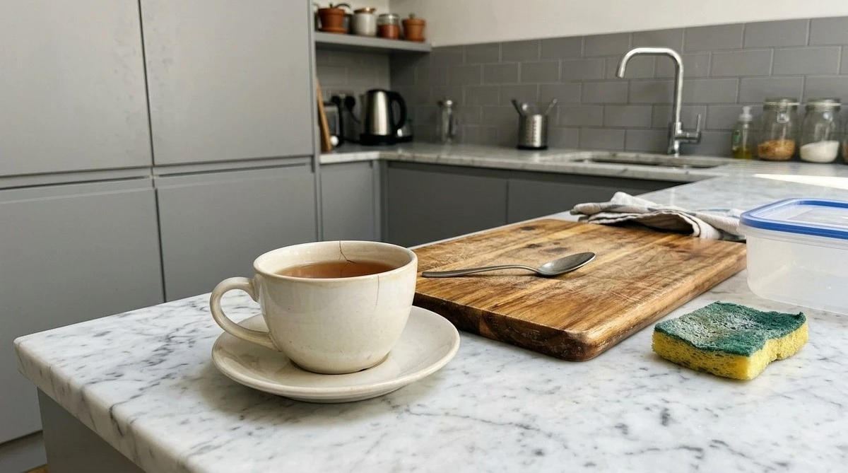 10 věcí, které na kuchyňské lince prozradí, že je čas na úklid