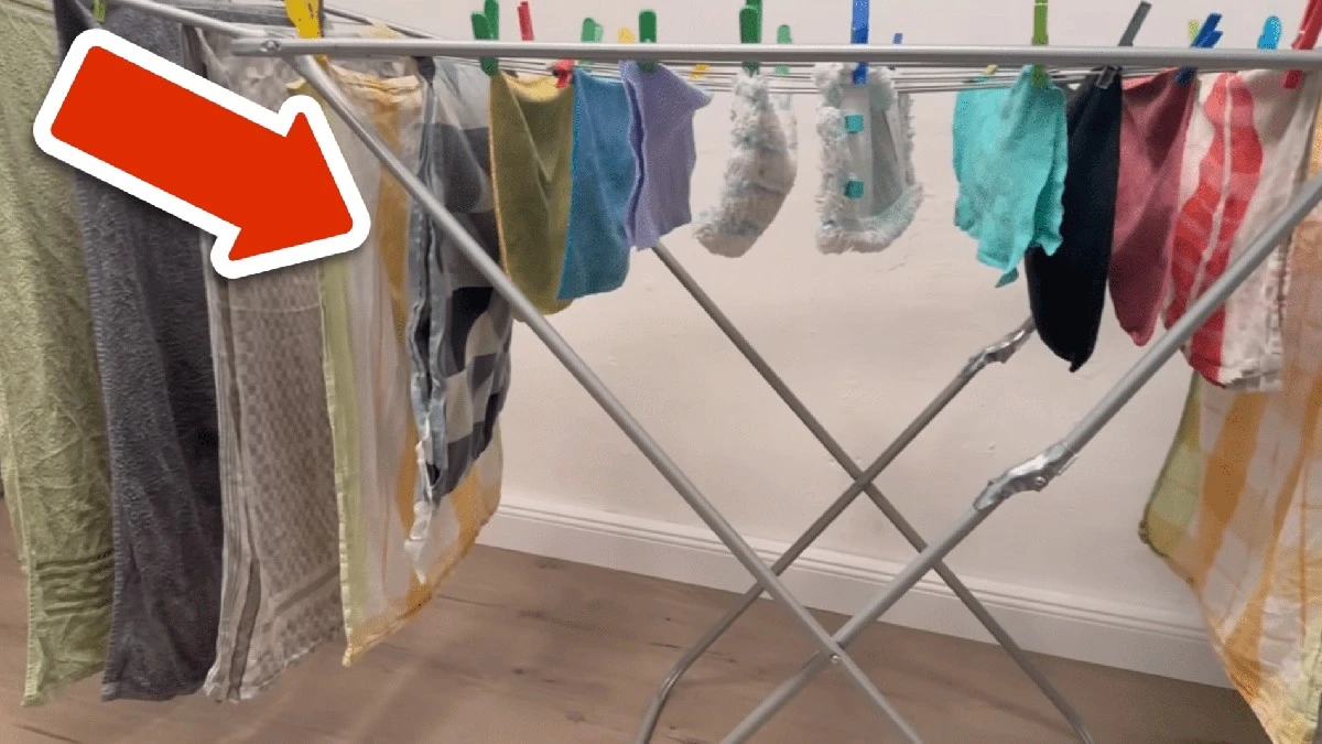 Jak sušit prádlo za 2 hodiny: Japonec odhalil kouzlo “oblouku” na sušáku