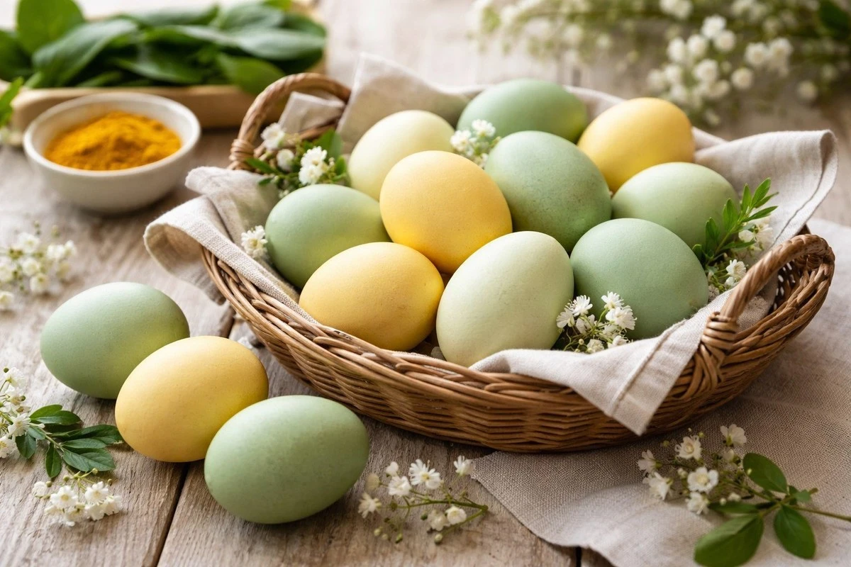 Zapomeňte na cibulovou slupku: 2 "estetické" barvy vajec na Velikonoce 2026