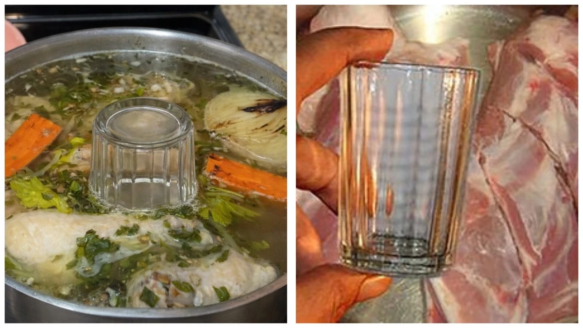 Proč zkušené hospodyňky dávají do hrnce skleničku. Tajemství dokonalého vývaru