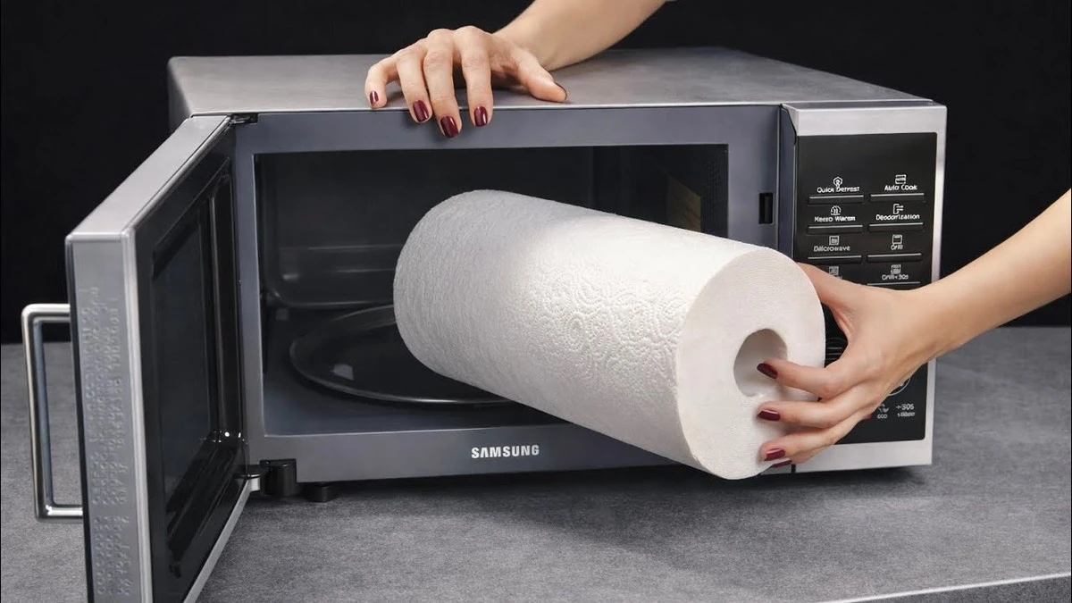 Papírový ručník v mikrovlnce: 3 triky, které změní váš život