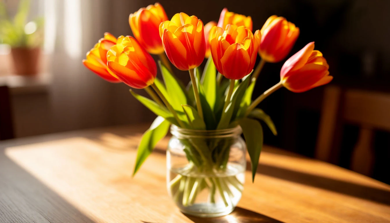 4 jednoduché způsoby, jak prodloužit kvetení tulipánů ve váze o celý týden