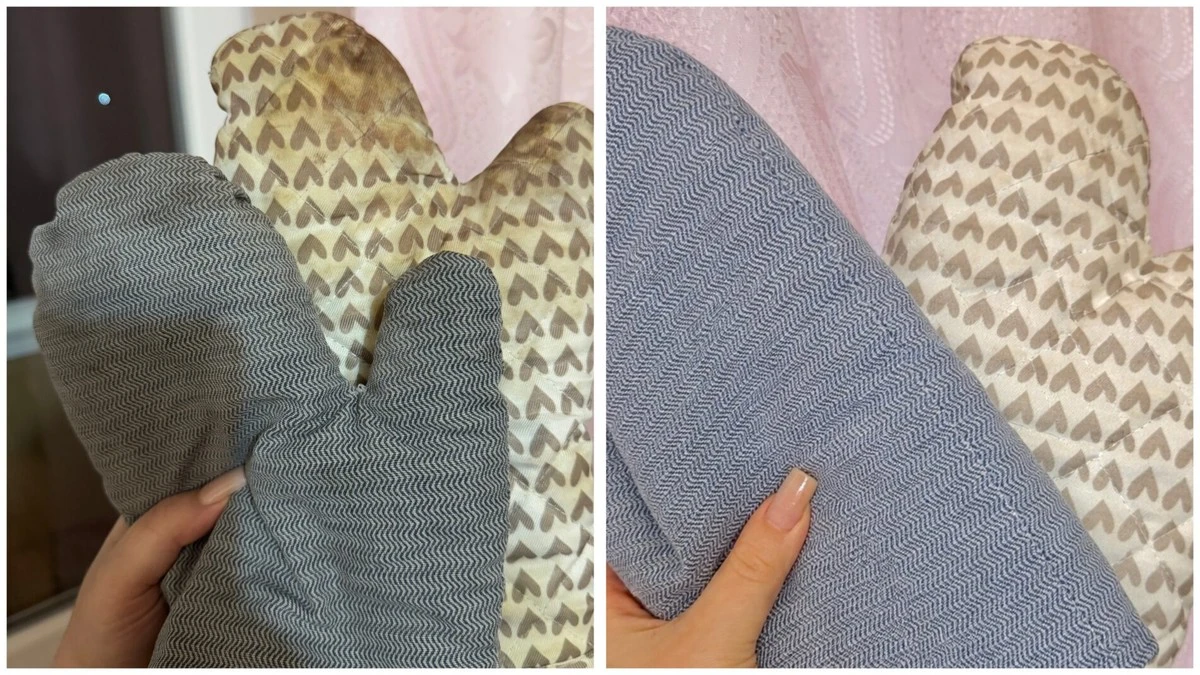 Jak vyčistit zaschlé skvrny na kuchyňských chňapkách: V jedné domácnosti tento trik funguje vždy