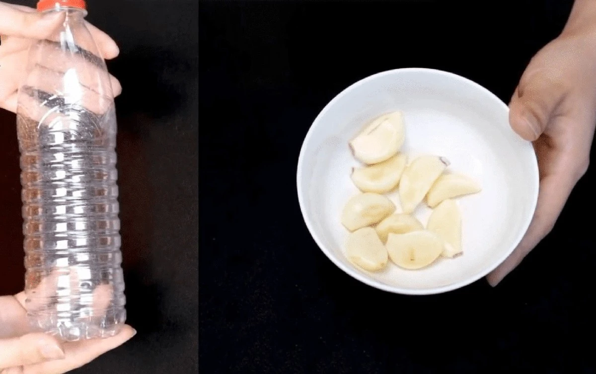 Zapomeňte na struhadlo i lis: Louskejte a roztlačte česnek za minutu s plastovou lahví