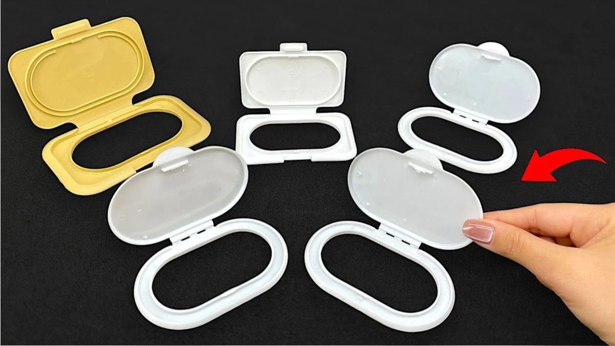 Как крышки от влажных салфеток решают бытовые проблемы: 3 гениальных лайфхака