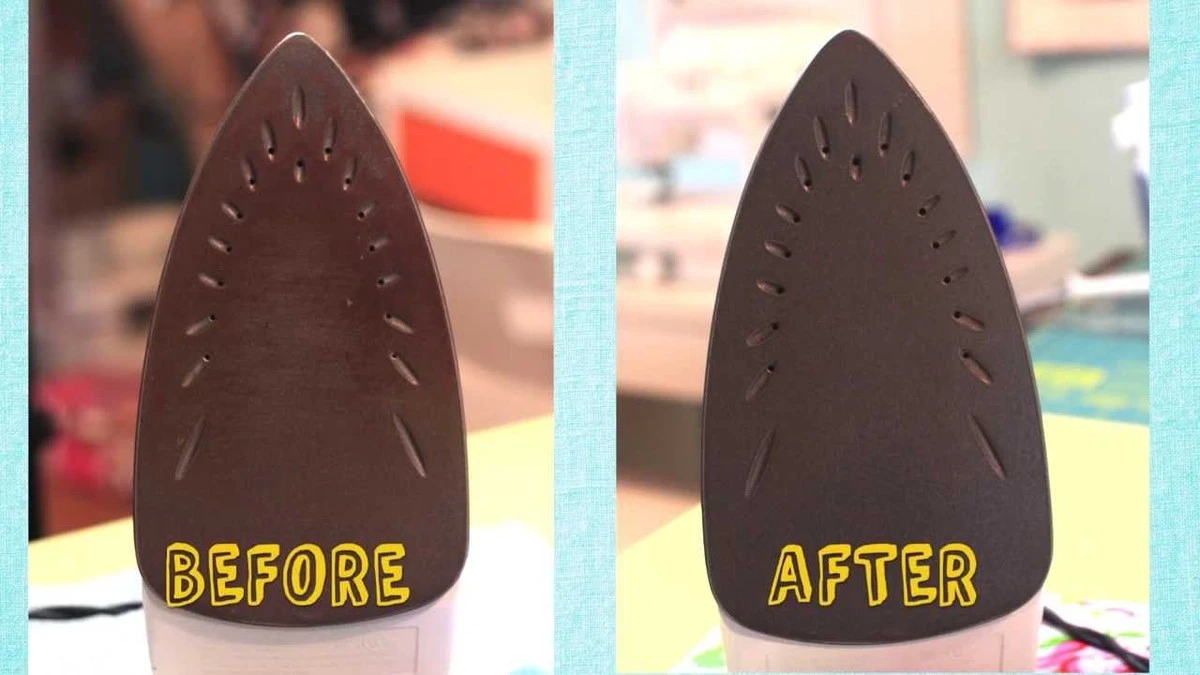 Jak se zbavit připálených skvrn na žehličce za 5 minut: jeden blister zázraku - image 1