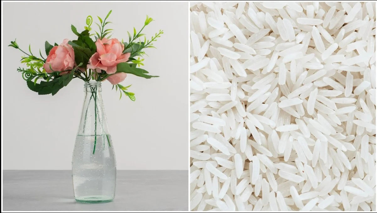 Proč stačí nasypat dvě lžíce rýže do vázy, kam se nedostanete rukou