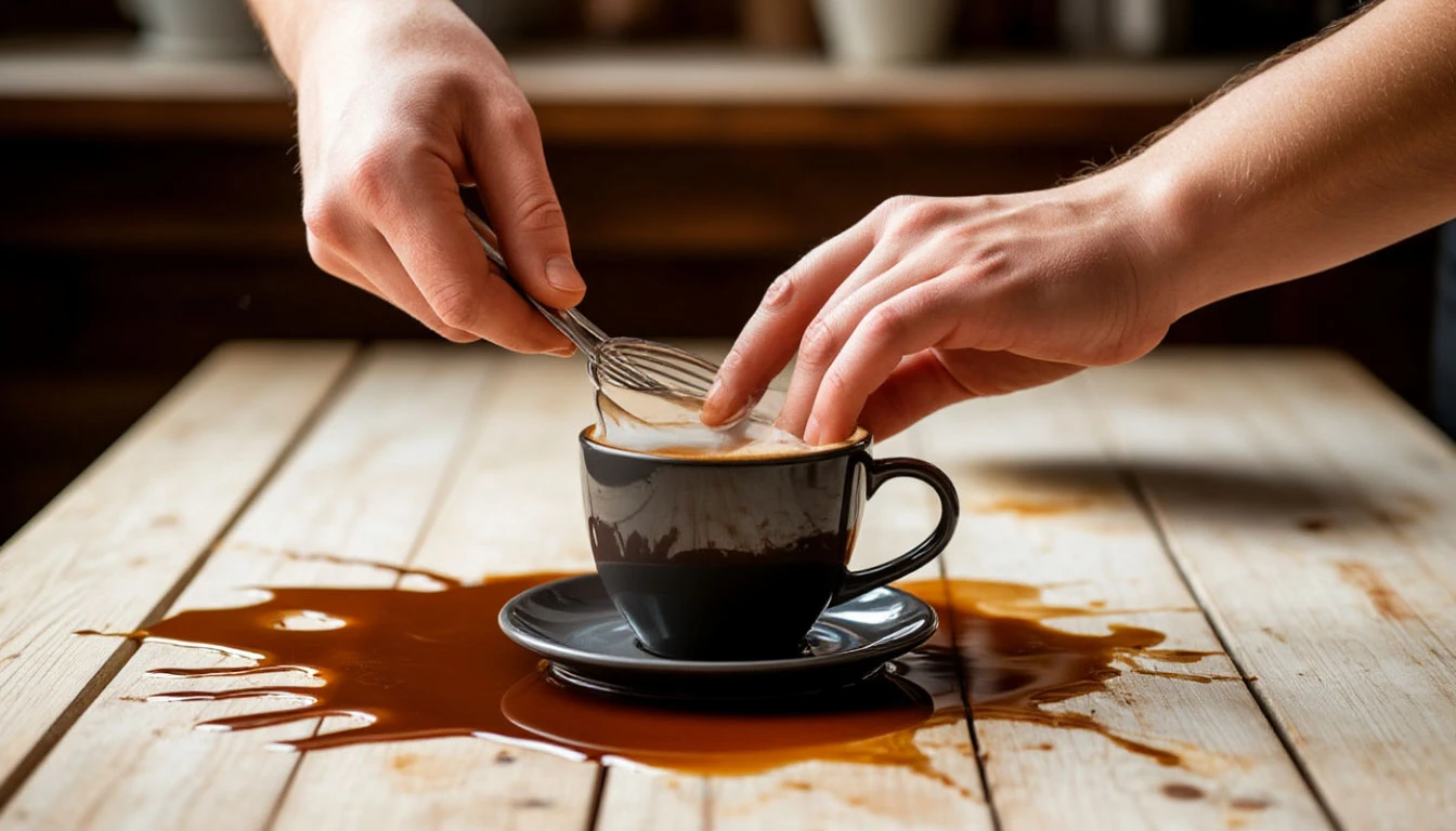 Test: jak reagujete na rozlitou kávu odhalí váš skutečný přístup k domácím problémům