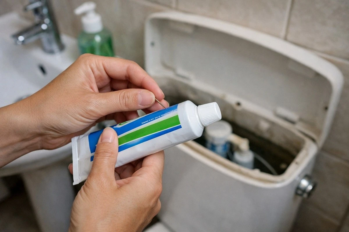 Nádherná vůně v toaletě po celý týden: levná zubní pasta místo drahých osvěžovačů