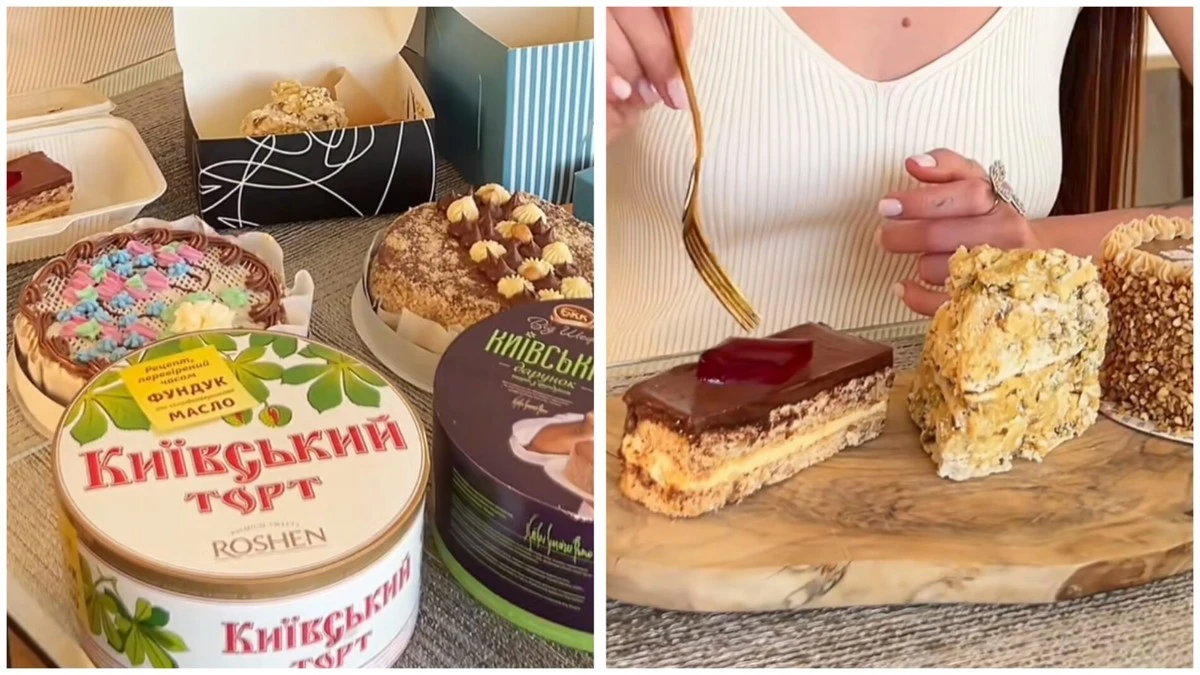 Dvě slova na etiketě „Kyjevské“ dortu prozradí jeho špatný původ