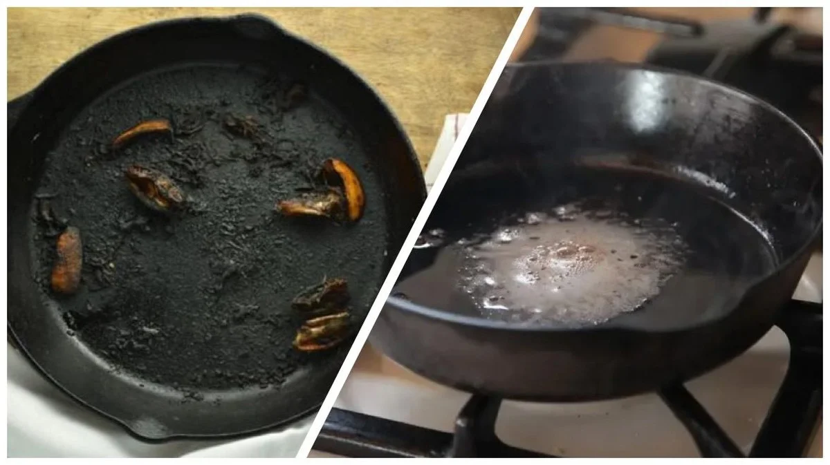 Proč zkušení kuchaři zalévají mastnou litinovou pánev dvěma sáčky černého čaje