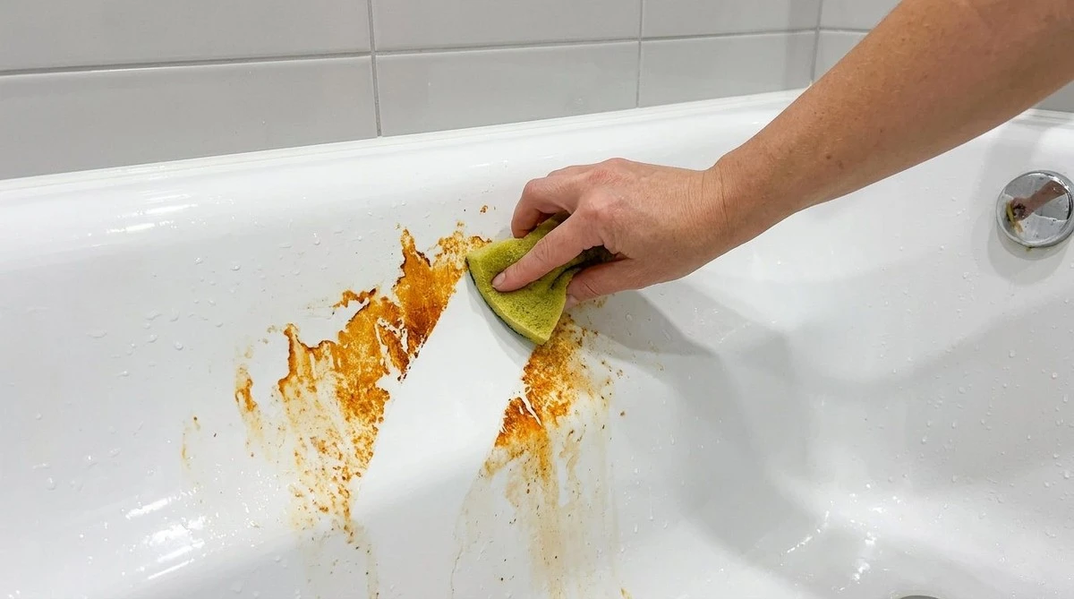 Rzi na vaně se zbavíte snadno: sousedka prozradila babský recept ze 2 kuchyňských surovin