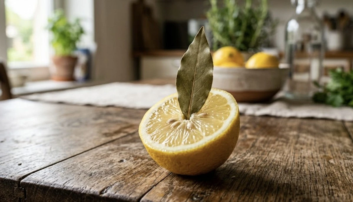 Jednoduchý trik s citronem a vavřínovým listem: Proč to dělají zkušení hospodáři?