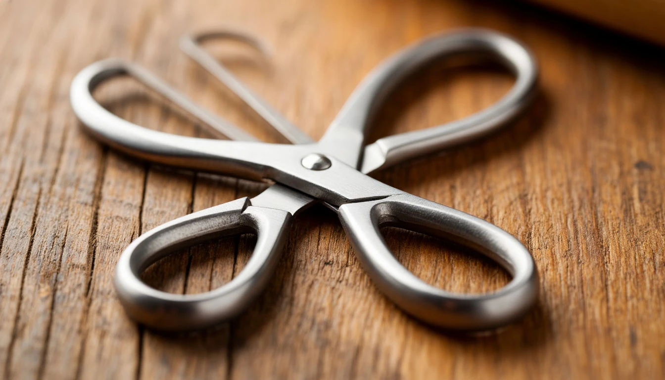 Proč mají kuchyňské nůžky ten kulatý otvor na čepeli, který nikdo nepoužívá?