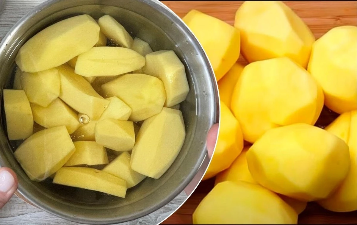 Proč vaše brambory ztmavnou po oloupání: Jedno trik s mlékem to napraví