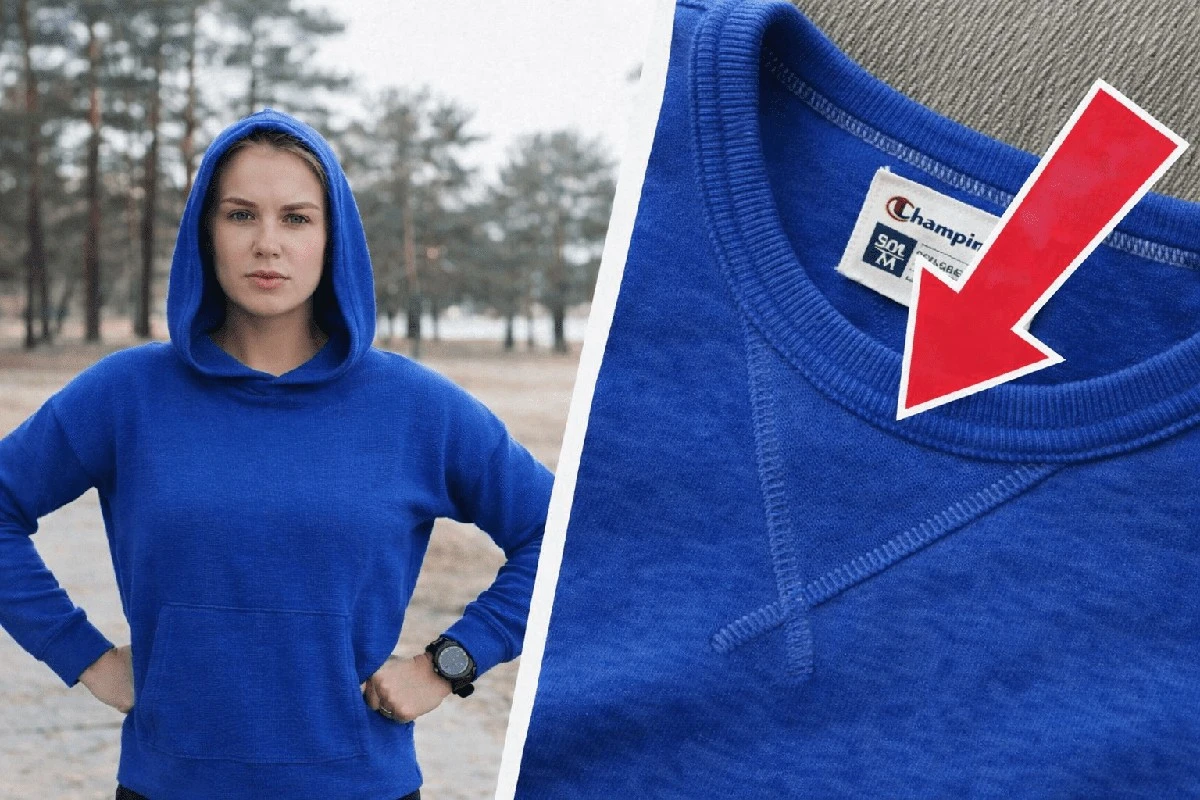 Proč mají vaše mikiny a svetry pod límcem tři malé trojúhelníčky