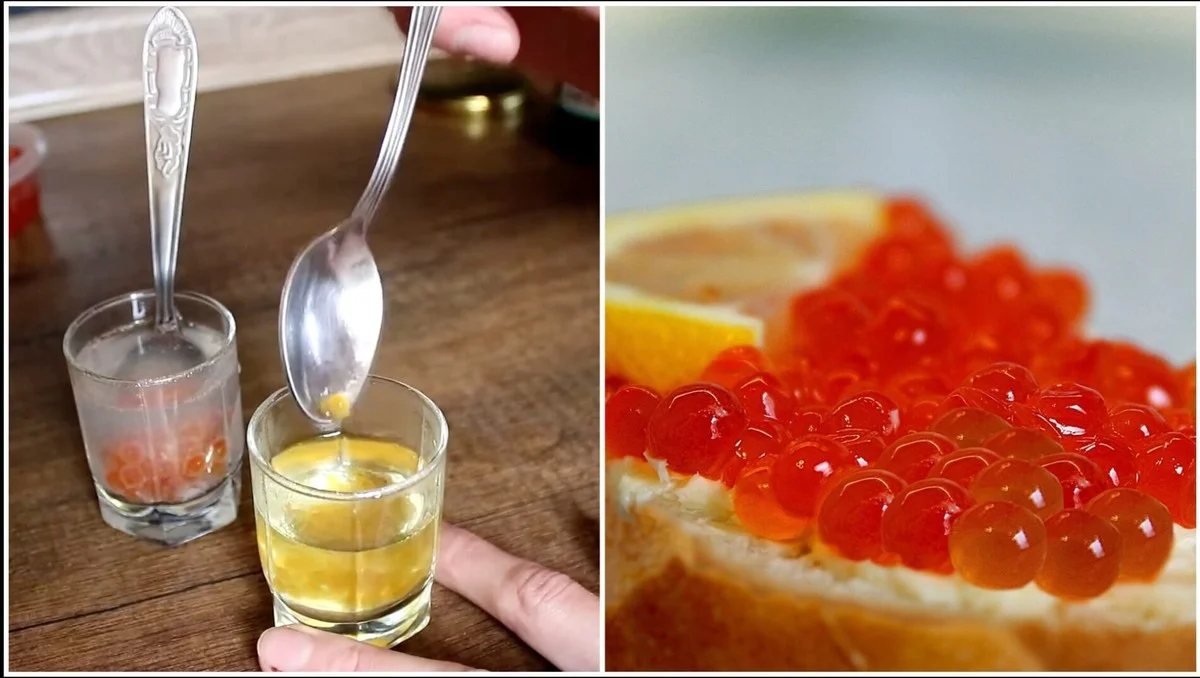 Proč se pravý kaviár ve vroucí vodě změní v bílé vločky: Trik, který zná každá prodavačka