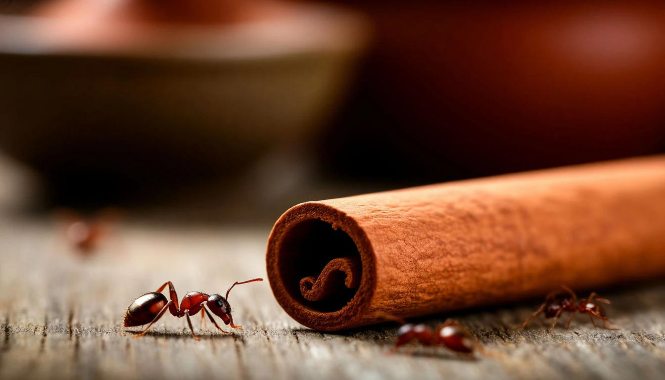 Skořicová tyčinka v kredenci – a mravenci se nikdy nevrátí