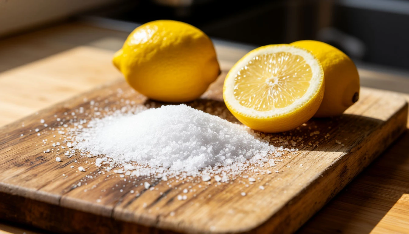 Nekupujte nové prkénko na krájení: tento trik s hrubou solí ho obnoví jako nové úplně zadarmo