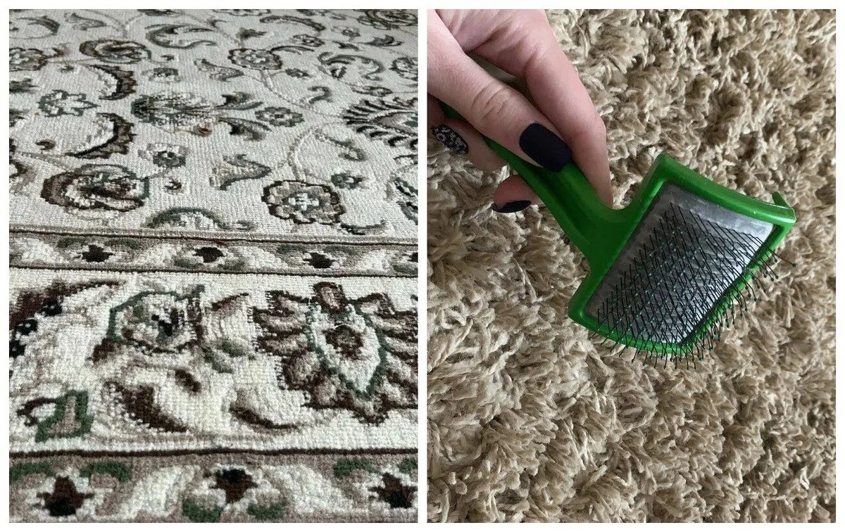 Starý koberec venku 20 minut: Lepší než čistírna bez „vybíječe“