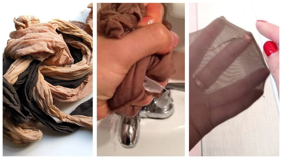 Neházejte staré punčocháče do koše: 2 překvapivé triky, které vám usnadní život