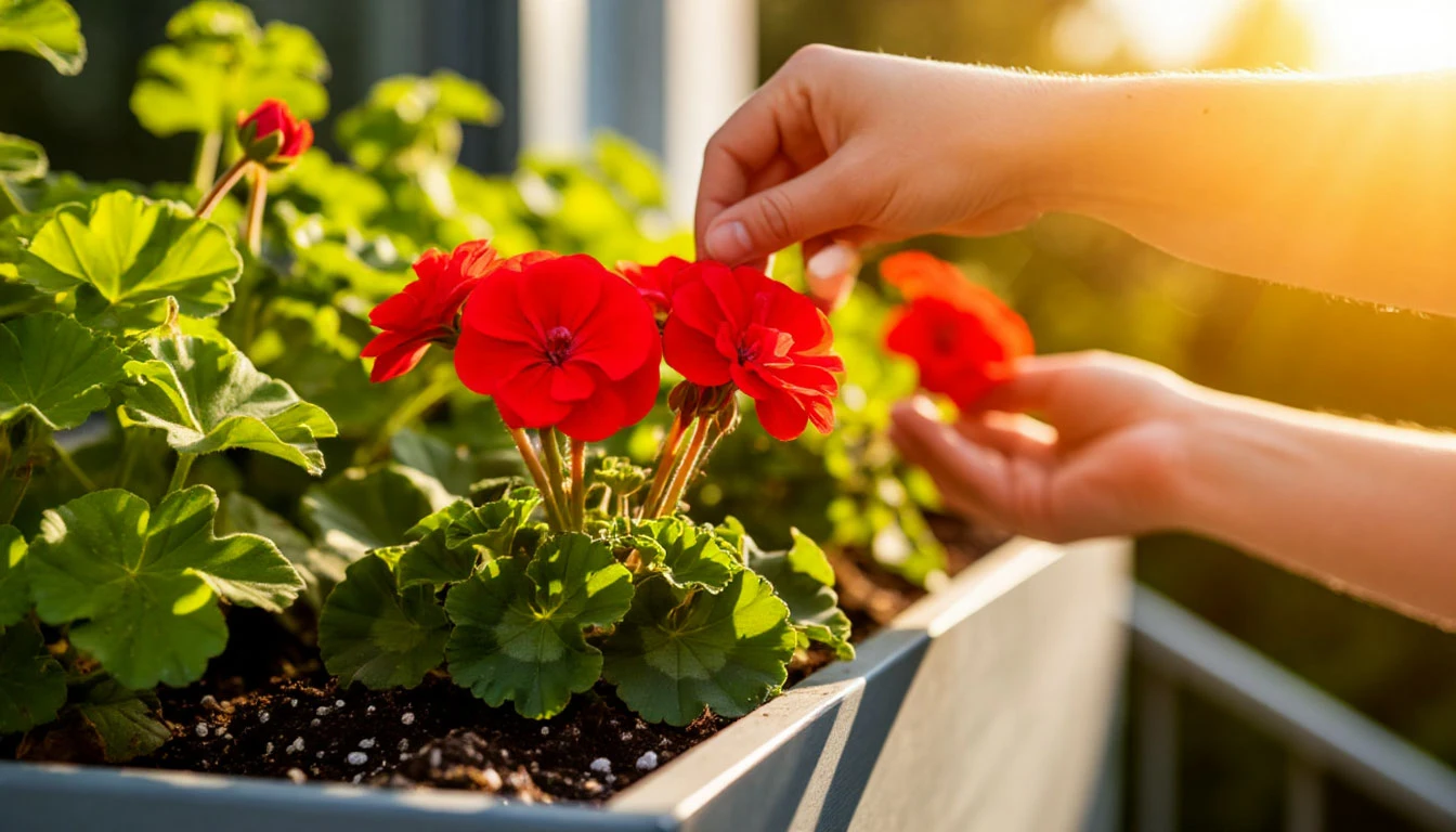 Zahradník varuje: tuto chybu při přesazování muškátů dělá každý druhý Čech na jaře