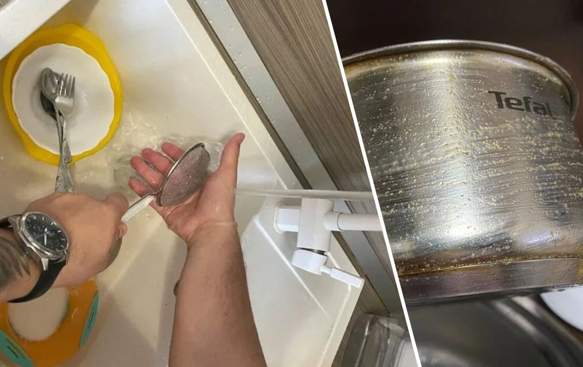 1 lžička běžného prášku vyřeší horu špinavého nádobí i v ledové vodě