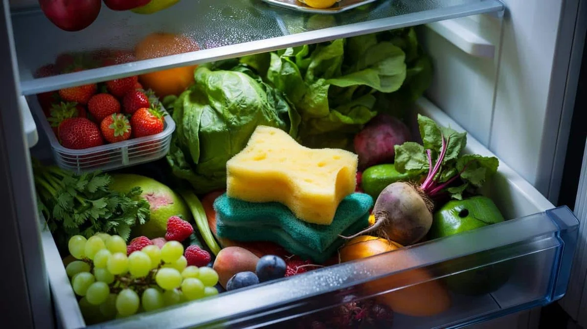 Proč zkušení kuchaři dávají novou houbičku na nádobí do lednice k zelenině - image 1