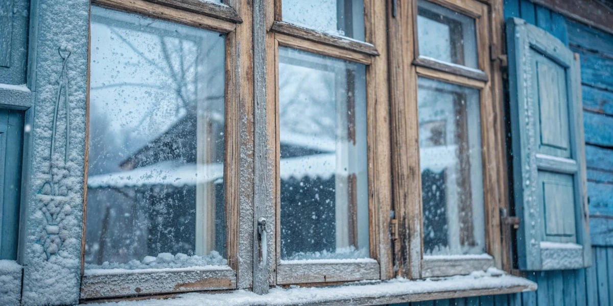 Foukání od oken? Stačí váleček polystyrenu a místnost je o 3 stupně teplejší