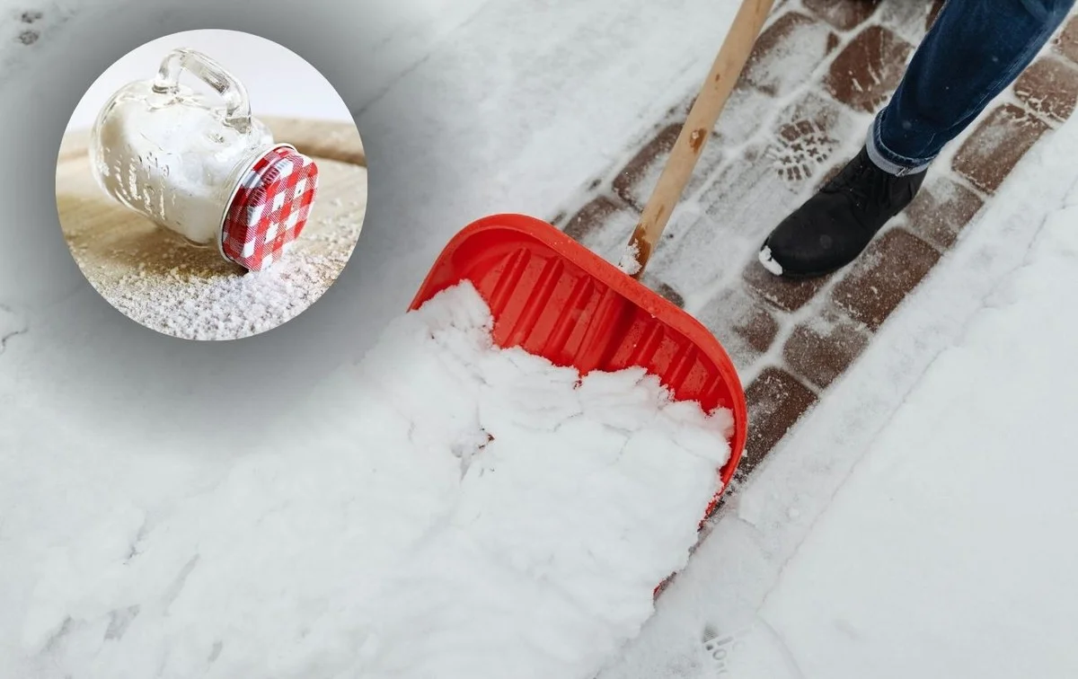 Proč zkušení majitelé domů sypou sůl pod schody hned po prvním sněžení