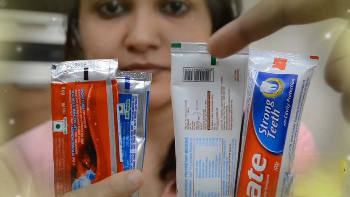 Pozor na zubní pasty: skrytý význam barevného čtverečku na tubě