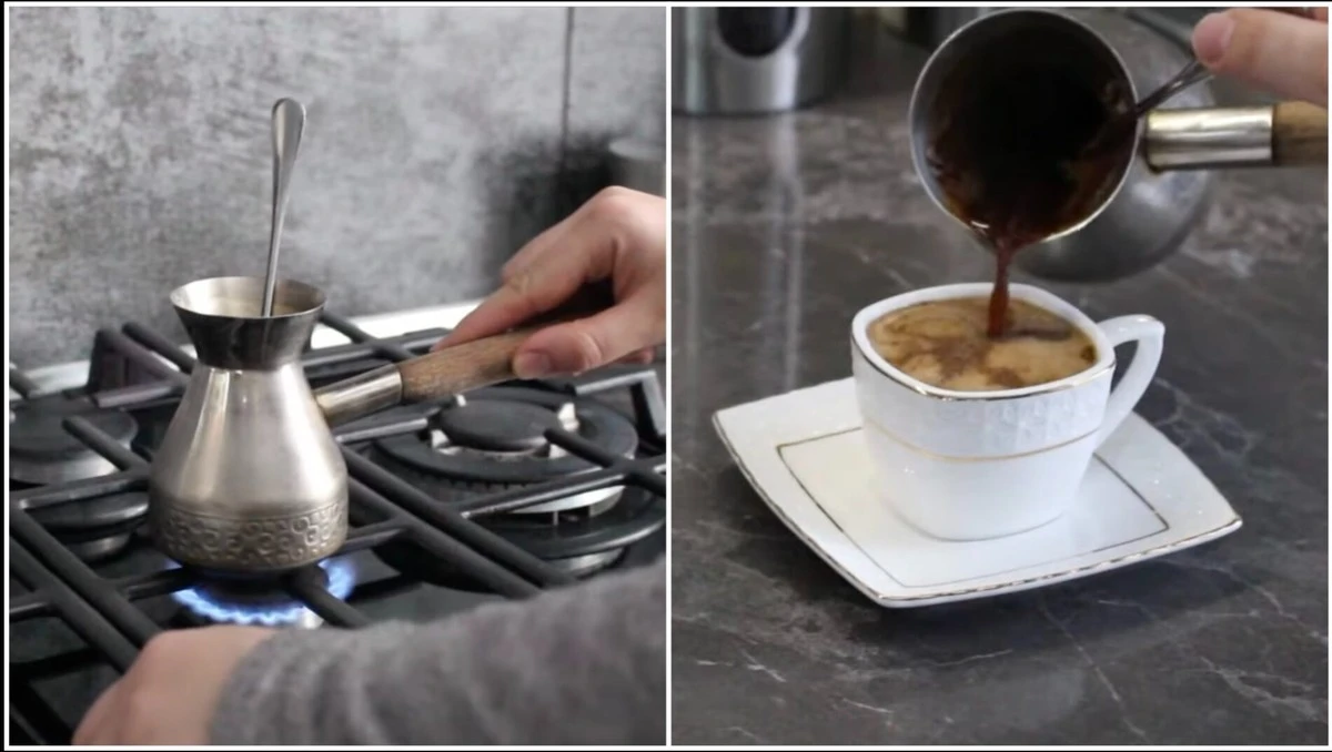 Tajný trik tchyně: Jediný pohyb pro dokonalou tureckou kávu, která předčí kavárnu