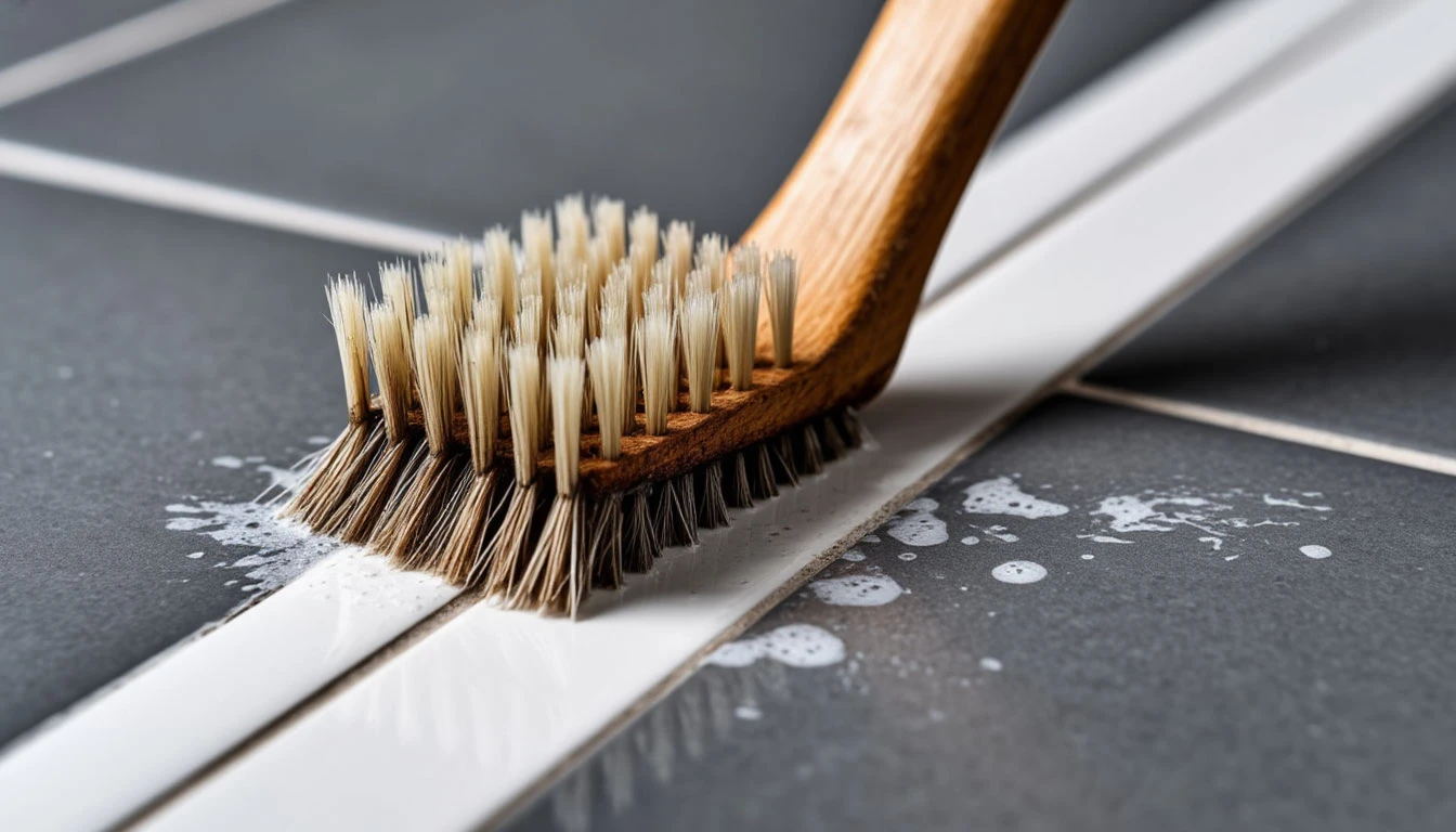 Starý kartáček na zuby a spára v koupelně: výsledek, který překoná každý čisticí prostředek