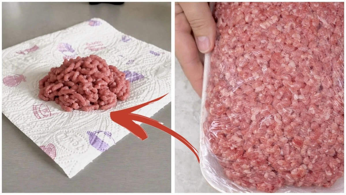 Jak poznat nekvalitní mleté maso: Jednoduchý trik se servítkem, který prodejci nesnášejí